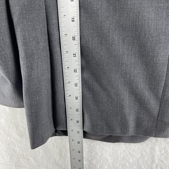 Joseph Abboud Blazer Jacket Mens 36S Gray Notched Lapel Fully Lined Suit Coat - Picture 4 of 10